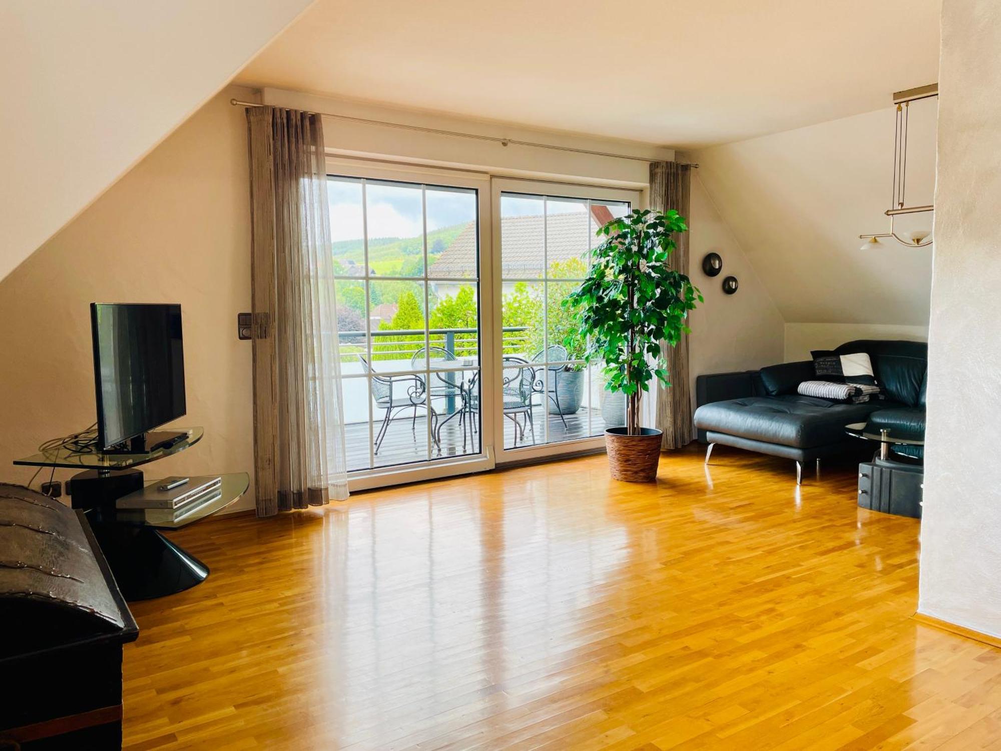 Moderne Ferienwohnung Mit Sonnenbalkon In Fretter Finnentrop 외부 사진